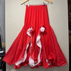 Ruffled Dancing Skirt Holiday Cosplay